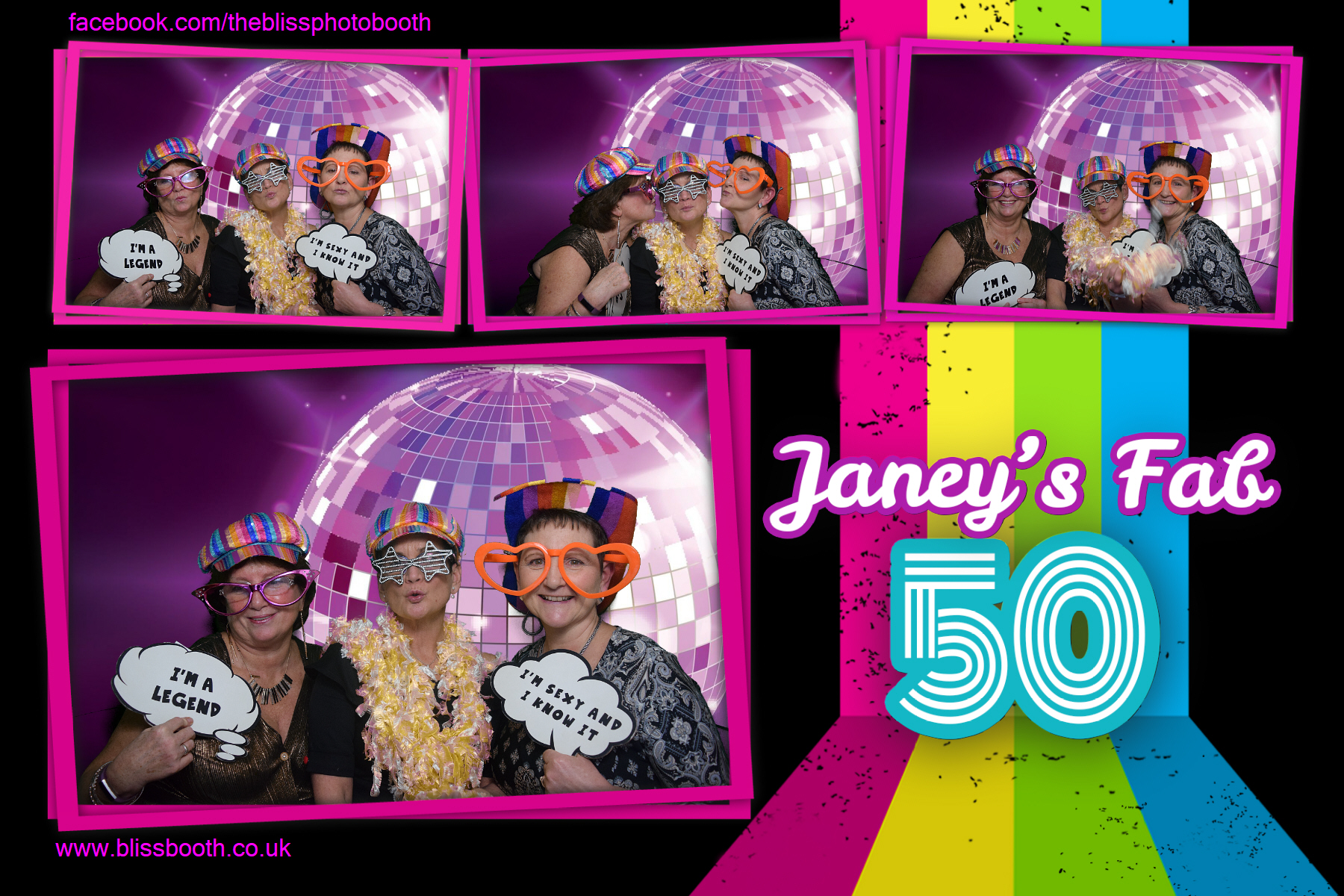 Janey's Fab 50 | View more photos from the event at gallery.blissbooth.co.uk/u/BlissBooth/Janeys-Fab-50